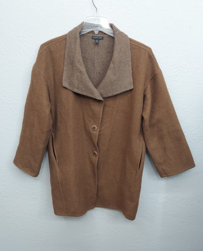 Eileen fisher coat brown - eileen,