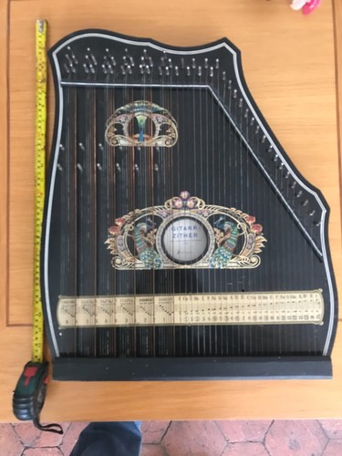 Cithare zither gitarr - cithare,