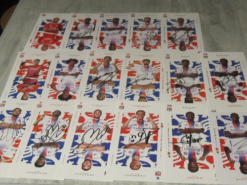Cartes officielles signées - officielles,