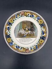Assiette en faïence de Montereau Lebeuf c. 1830 Antique plate