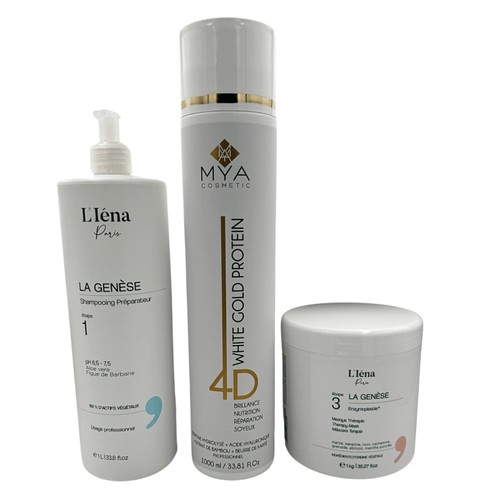 Kit lissage white gold - white,