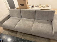 Canapé 4 Places Gris Chiné