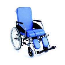 Mopedia Chaise percée automotrice Komoda avec dossier inclinable Bleu clair