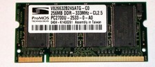 256 MB DDR-RAM 200-pin SO-DIMM