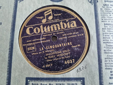 Disque ancien pour gramophone