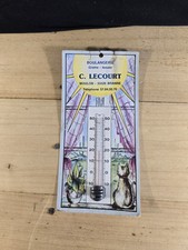 thermometre publicitaire boulangerie lecourt 33420 branne gironde 33