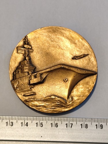 Medaille porte avions - medaille, porte-avions