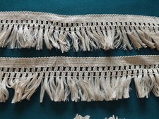galon à franges, en coton
