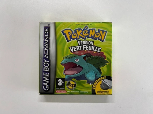 Pokémon vert feuille boîte - pokémon,