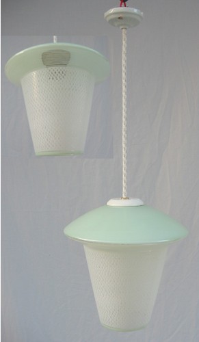Lampe art deco lustre - lampe,