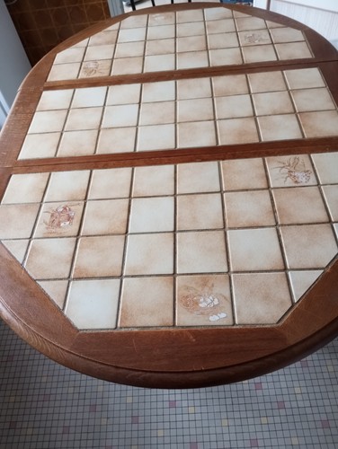 Table vintage ronde - vintage, /