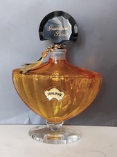Ancien Flacon de parfum Shalimar factice en cristal (vide)