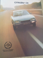 CITROEN - CATALOGUE - PUB - BROCHURE CX 2000  , 2200 SUPER , PALLAS ,