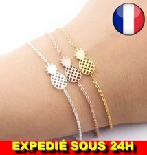✅ Bracelet Chaine Fin Ananas