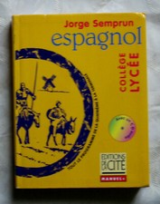 Espagnol College/Lycee - Avec Cd Audio - jorge semprun