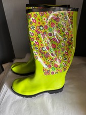 PAUSE NATURE   bottes de pluie neuves en caoutchou   pointure 38