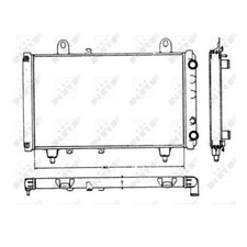 NRF 58749 Radiateur