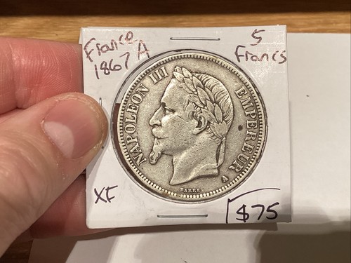 France 1867a francs napoleon - france,