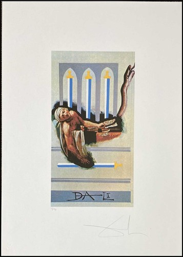 Salvador dali tarot - dali, x