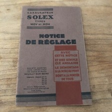 Notice De Montage & Reglage