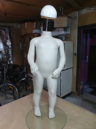 Ancien mannequin vitrine - ancien,