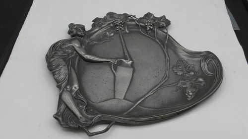 Ancien plateau art nouveau