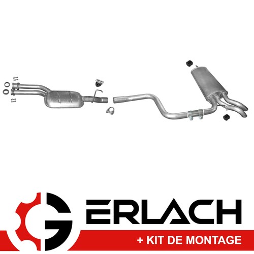 Echappement silencieux pour