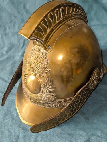 Casque sapeurs pompiers - pompiers, 1860