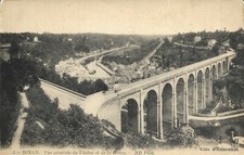 CPA Dinan " Viaduc de Lanvallay et vallée de la Rance "