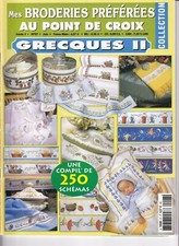magazine "mes broderies préférées au point de croix" n°27 GRECQUES 2