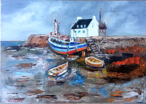 Marine bretagne port breton - marine, le