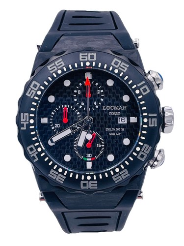 Montre locman mare carbone - montre,