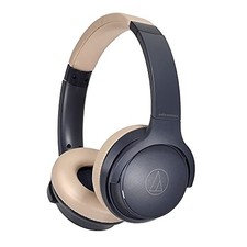 Casque sans fil Bluetooth Audio-Technica ATH-S220BT Charge rapide beige marine