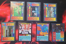 Super Play 1991 Game - 7 cartes lot - Panini Fr Français Sega Game Play