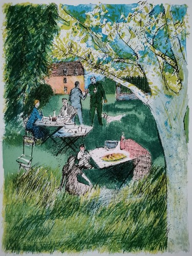 Guy bardone lithographie - guy,