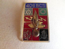 INSIGNE DE POITRINE 406° BCS