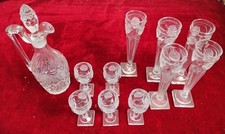 SERVICE DE VERRERIE. CARAFE ET