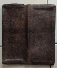 sacoche de métier cuir ancien. vintage années 1940/ 1950