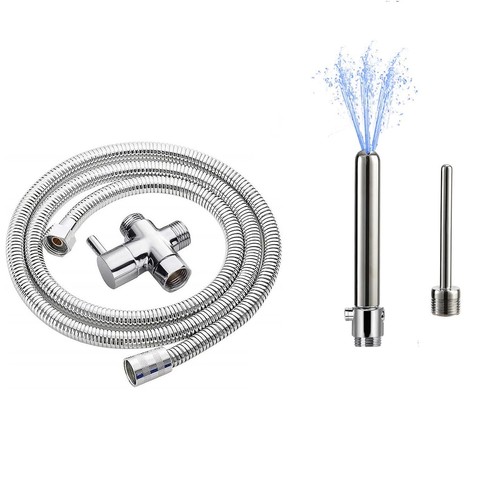 Shower enema system - enema,