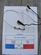 Nappe d’écran + Webcam pour COMPAQ 15-s [15-s106nf]