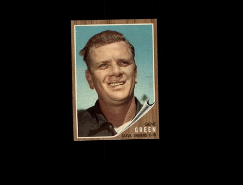 1962 topps gene green poor - green,