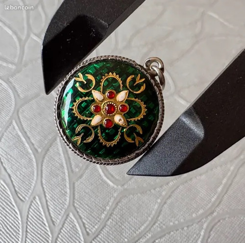 Pendentif émaux bressans - de,