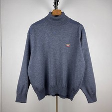 Pull col roulé en laine