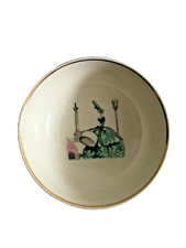 Coupelle Vide Poche signé Robj Paris Décor femme 1900 