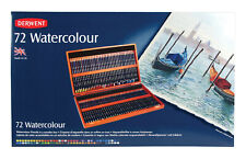 Crayon de couleur aquarellable Derwent WaterColour Coffret 72 pièces