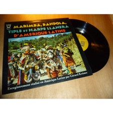 GERARD KREMER marimba bandola tiple et harpe llanera d'amerique latine ARION Lp