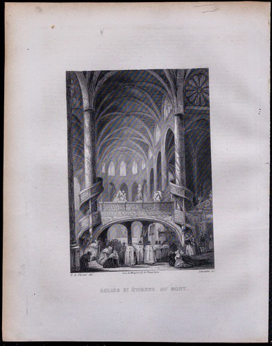 1851 vue l église - 1851,