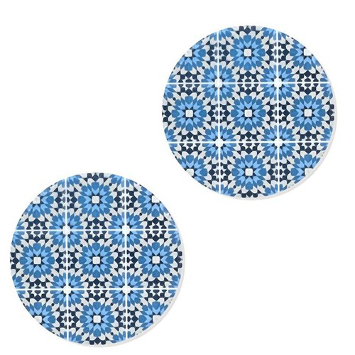 Set sous verres carreaux - de, sous-verres