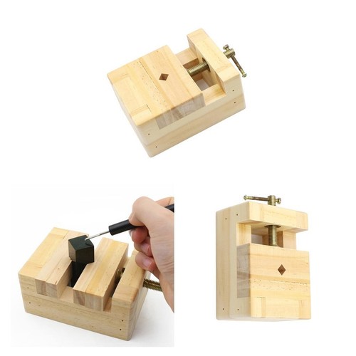 Mini étau bois - mini-étau, en