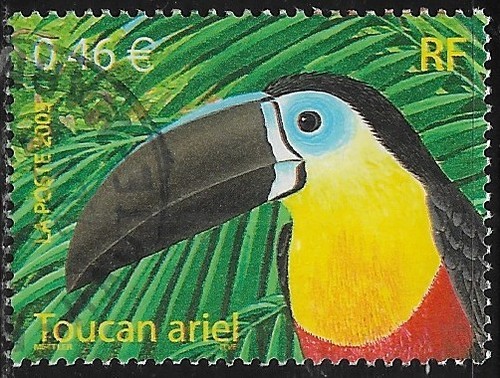 France oblitéré 2003 toucan - france,